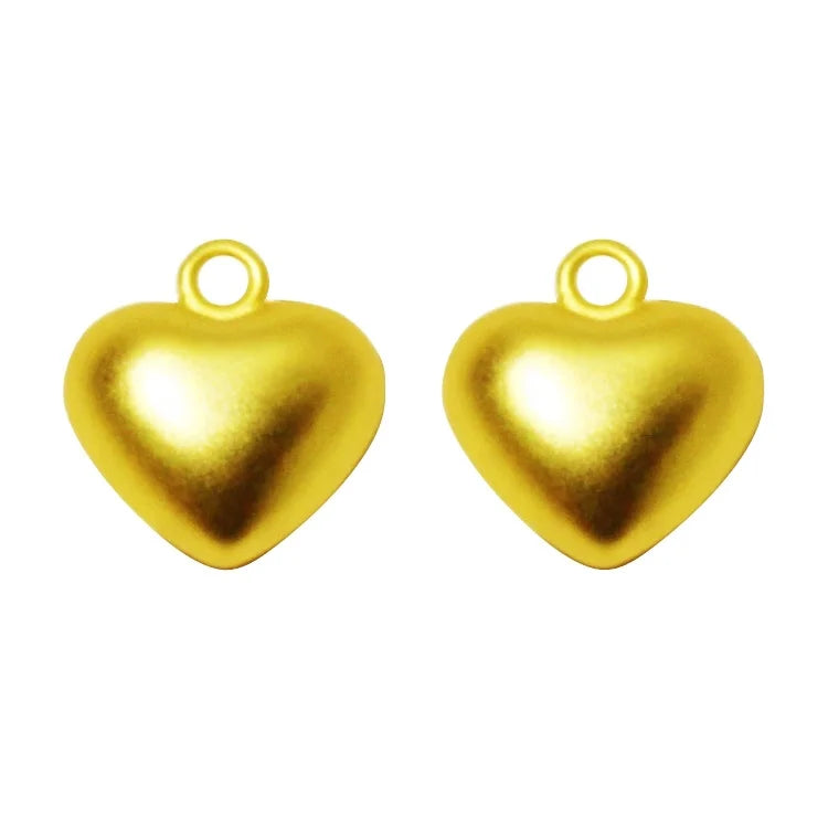 love Heart Charms Ornament DIY Jewelry Making Accessories Necklace Bracelet Pendant Charm Wholesale