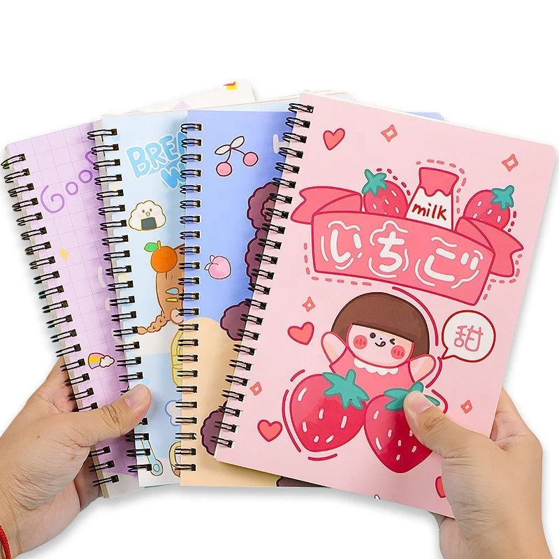 Custom Kawaii Printing Double-sided Reusable Sticker Books Collecting Stickers
