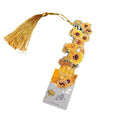 Van Gogh Oil Painting Theme Bookmarks-4 Styles with Tassel Golden Hollow Bookmark for Writers and Readers for Perfect Gift