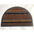 Custom Embossed Design Welcome Logo Door Mat Outdoor Waterproof Door Mat