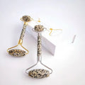 DIY Pink Dalmation jasper stone crystal jade Facial beauty face massage roller gua sha set jade roller for face