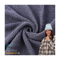Free Sample Heavyweight Polyester Smooth Solid Color Wool Sherpa Fleece Teddy Fabric for Kids Winter Clothes