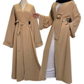 Saudi Muslim Dresses 2022 Girls Sport Abayas Women Dubai Luxurious Ouverte Open Robe Morocco Musulman Prayer Dress Khimar Abaya
