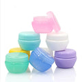 Sell Well 50g PP Cosmetic pink Colorful Travel Body Containers Plastic Cream Jars