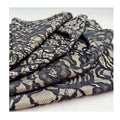 Eco-friendly Plain Cord Dry Lace Fabric for Women Dress Sew Black Nude Custom Lace Bonded Fabric Corded Bonding Lace Fabric