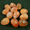 HZ Best Sellers Natural Jade Gemstones Yoni Eggs 3-Pcs Set Citrine Drilled Yoni Eggs Certified