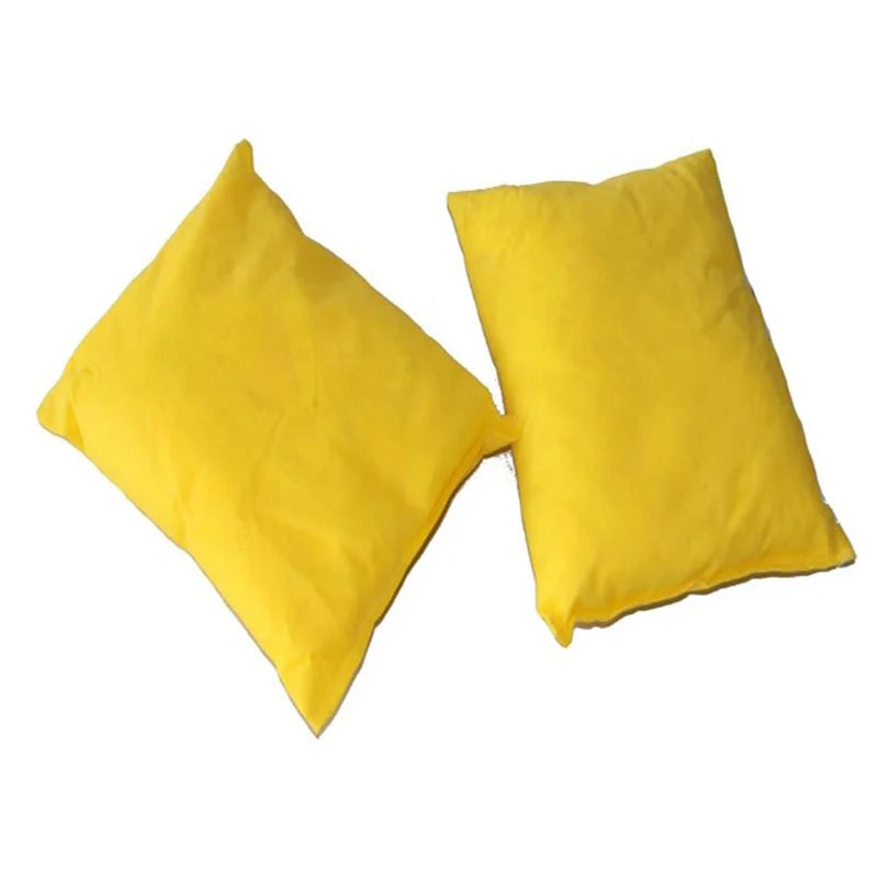 Oilspillpro CHA-PI2025 20cm*25cm Jiangsu Yellow Chemical Absorbent Pillow for Oil Spill Only