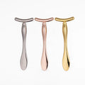 Lady Makeup Mixing Tool Gold Eye Cream Cosmetic Spatula 96mm Metal Skincare Spoon Kinwongtechnology Ysb19004 China Made in China