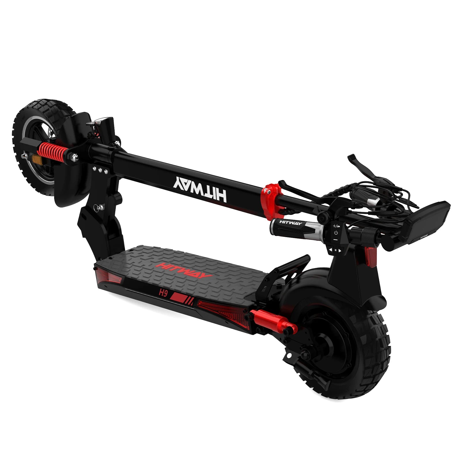 45km/h HITWAY H9 Foldable Electric E Scooter 48V 15.6Ah App-Controlled Lightweight E-Scooter for Europe Market CE Certified