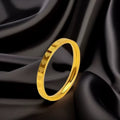Popular High-Grade Women's Stainless Steel Love Ring Luxury Light Sensation Hand Accessories for Couples