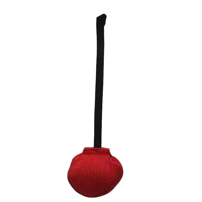 Customized Multi-Color Nylon Handle Dog Bite Training Tug Bag Bite-Resistant Cloth Dog Toy Pet Training Supplies