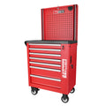 GATmatic 7-Drawer Rolling Tool Steel Drawers Trolley Cabinet 54.5cm CR-V GS Heavy Duty Plastic Wood Customizable OEM Workshop