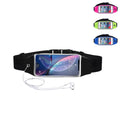 New Fashion Custom Logo Polyester Touch Screen Outdoor Lightweight Portable Sports Running Fanny Pack