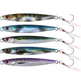 SNEDA Wholesale Fishing Jigs 30g/ 40g/60g/80g/100g Jigbait Lure Shore Cast Decoys Metal Bait Artificial Lures