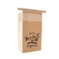 Square bottom coffee bean dessert kraft paper bag bread bag