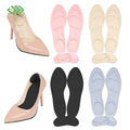 JOGHN 4D Soft Anti-slip Anti-wear Fashion Woman Massage Memory Foam Gel High Heel Insoles for Woman