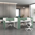 Modern Desk Partition Modern 2 4 6 Person Office Partition Desk Escritorio Green Screen Office Cubicles Workstation Desk Office Furniture