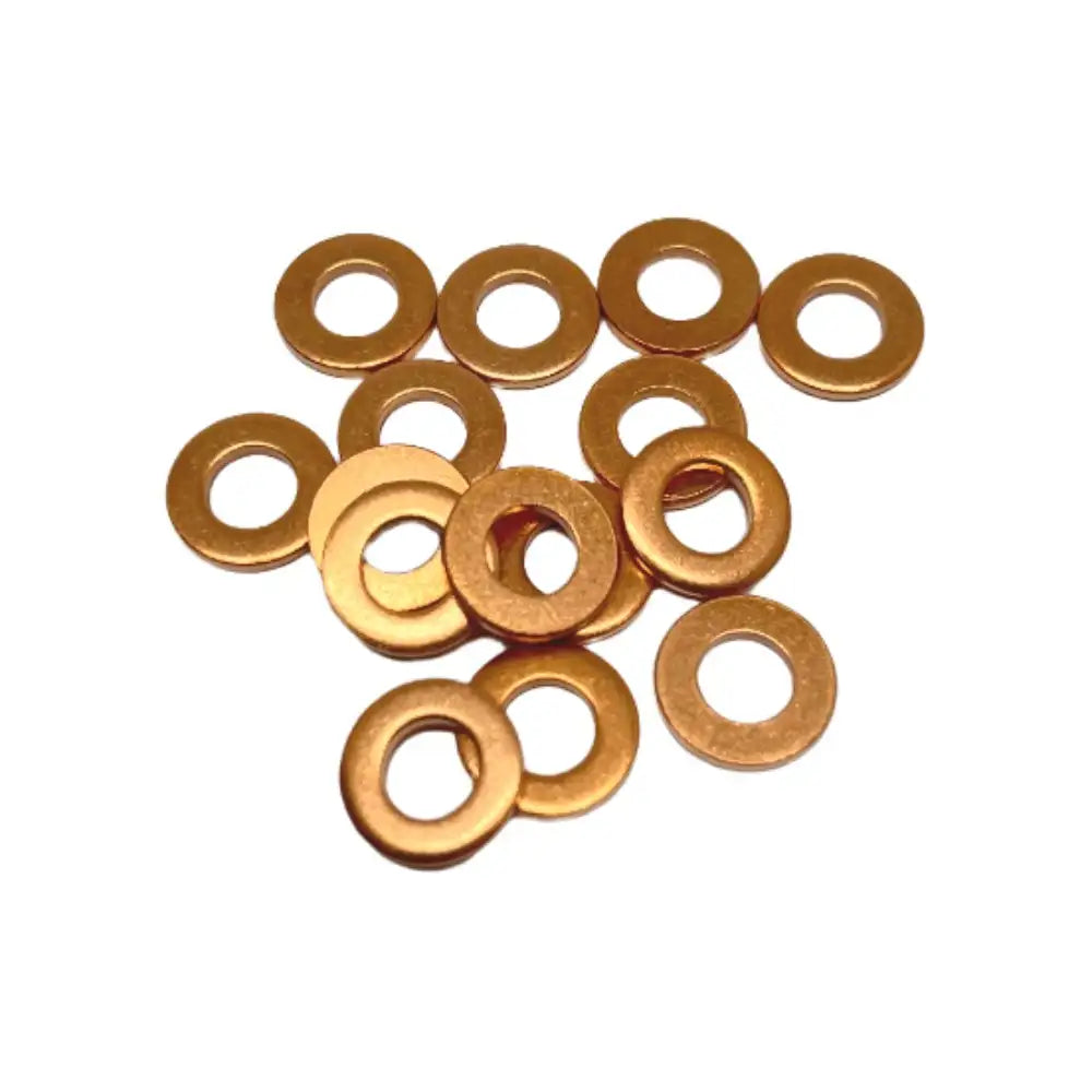 Artein M6 Copper Washers Gaskets Made in Italy