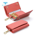 Factory Price Luxury Fashionable 6-Hook Key Case New Design Genuine Leather Wallet Cardholder Key Holder