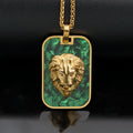 Luxury Fashion Stainless Steel Waterproof Non Tarnish Lion Pendant Fine Jewelry Necklaces for Women Men Valentines Gift