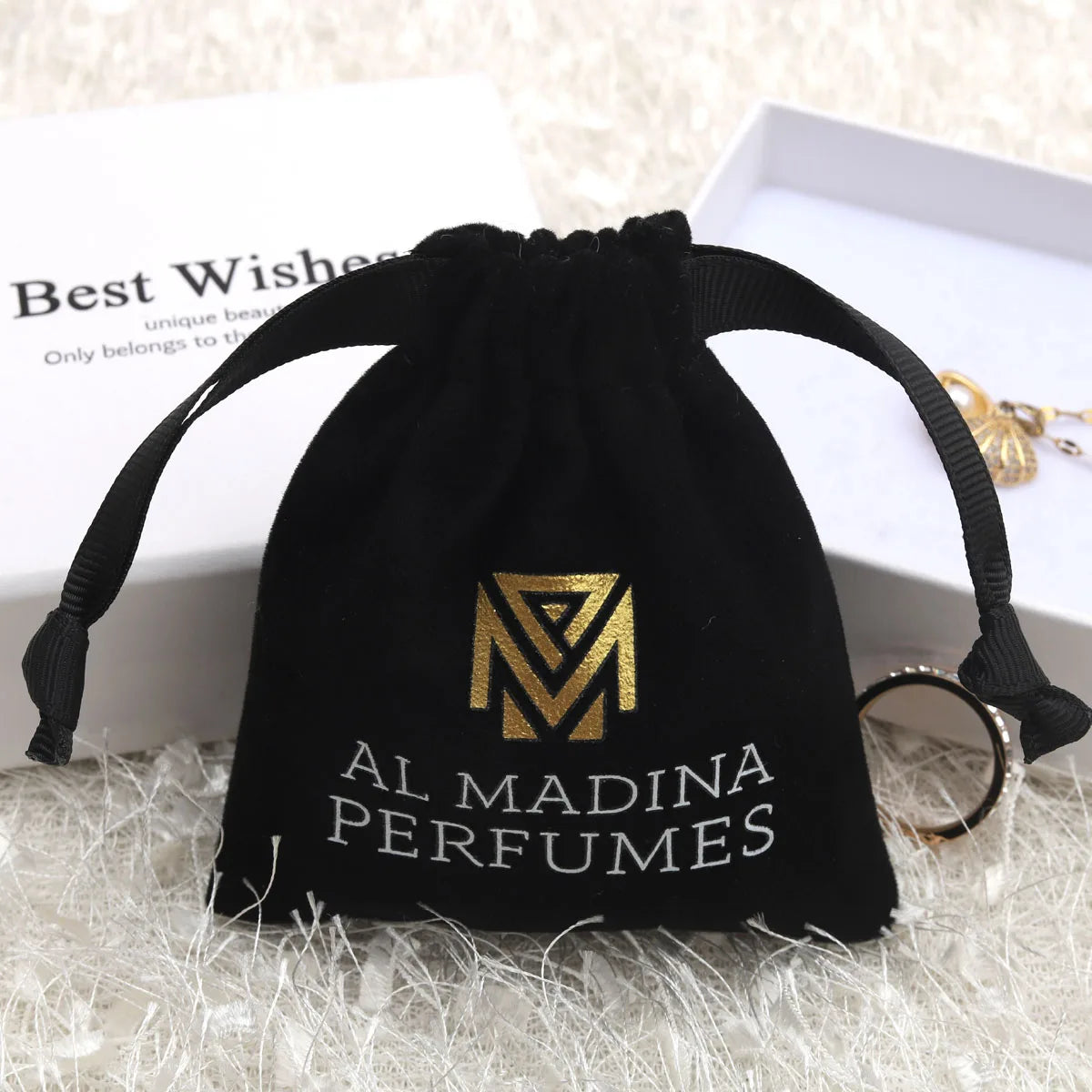 Eco-Friendly Custom Logo Microfiber Fabric Drawstring Pouch Soft Microfiber Gift Packaging Bag