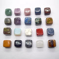 Wholesale Natural Crystal Cube Healing Crystal Sugar Cubes Tumbles Stone Cube for Decoration