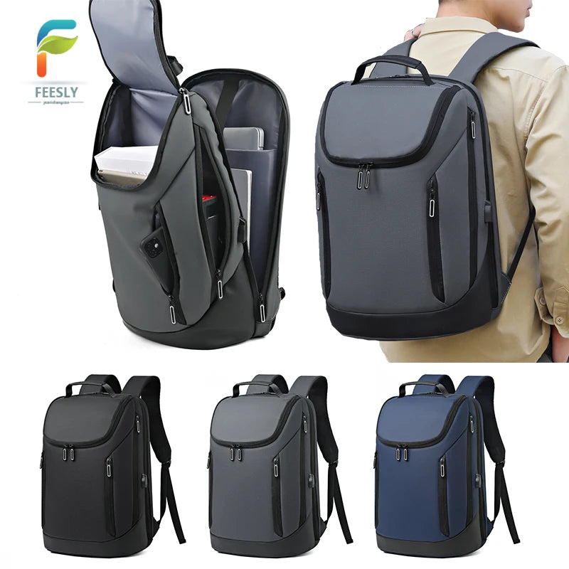Anti Theft Business Backpack Casual Sports Travel Bag College Usb Mens Waterproof New Laptop Bag