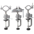Aluminum Alloy Multifunction Gimbal Electric Drill Customizable DIY Woodworking Tool with Support Grinder Vise Holder