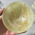 Polished Natural Yellow Citrine Quartz Crystal Bowl Beautiful Ornament for Home or Office Decor