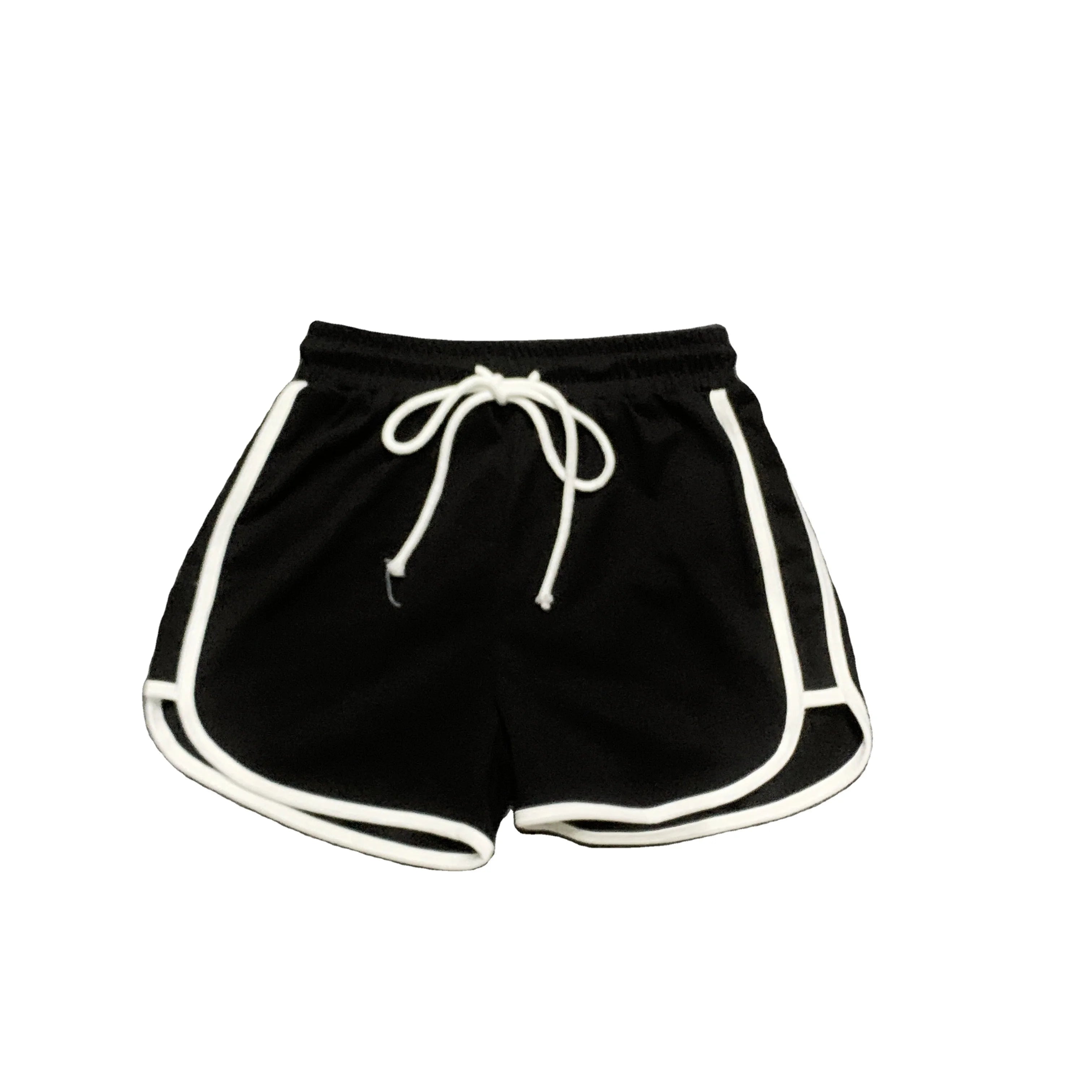 Wholesale Customized logo Fitness Clothing Woman Beach Home Shorts Women Gym Running Fitness Sport Shorts Cotton Women Shorts