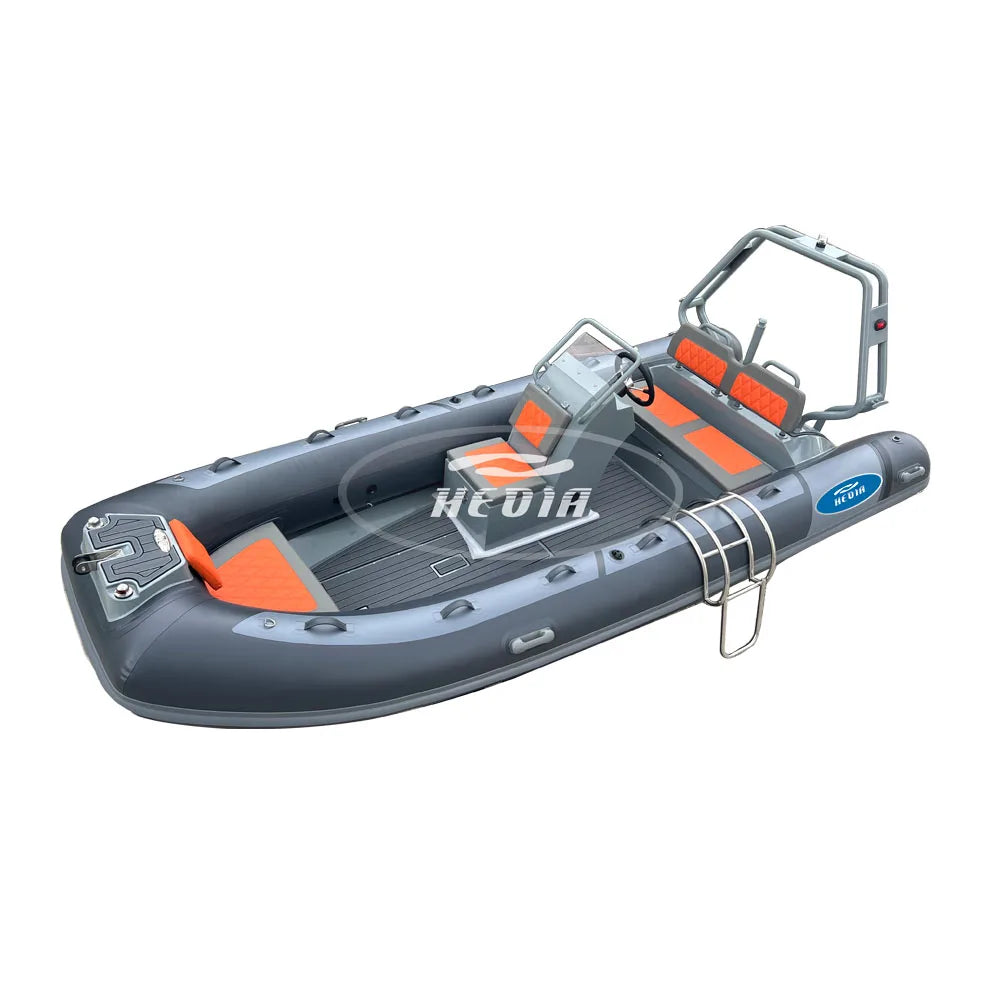 Inflatable Boat Aluminum Hull 1.2 Hypalon 16 Foot Aluminum Boat for Sale