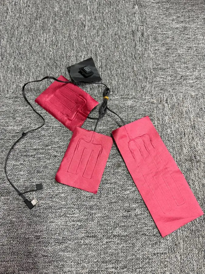 Washable Waterproof Electrical Heated 5v Carbon Fiber Heating Pad for Apparel