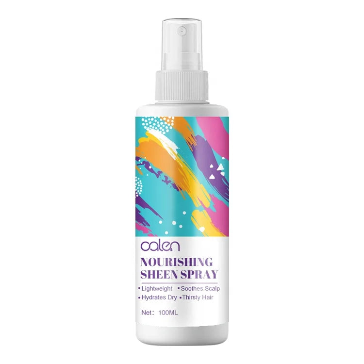 Argan Oil High Sheen & Frizz Free Braid Sheen Spray Extra Hold Nourishing Hair Sheen Spray