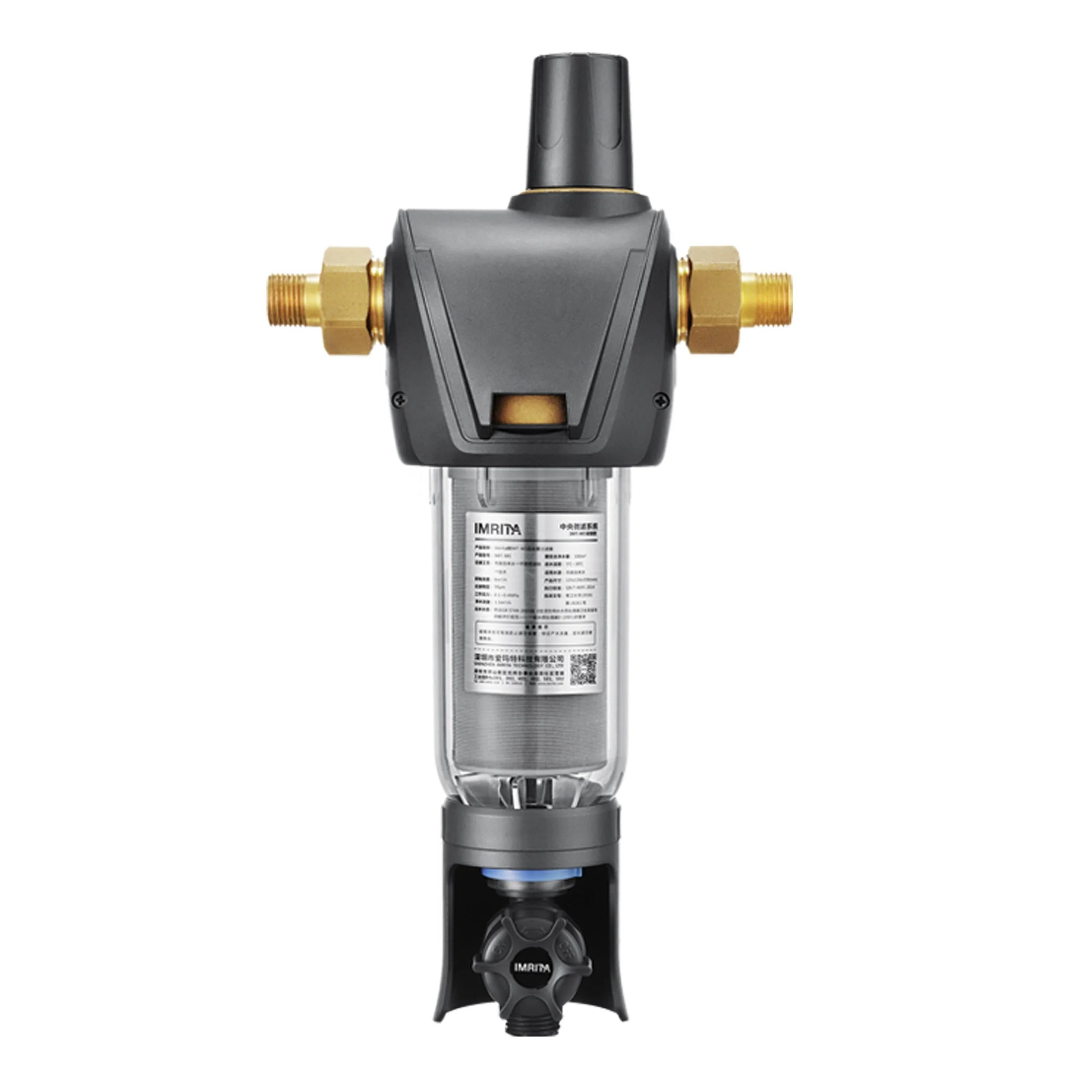 Whole House Sediment Removal Flushable 6000L/h Water Pre Filter System Vorfilter
