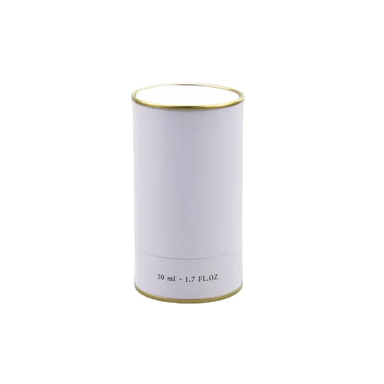 High Quality Luxury Bottle Perfume Glass 50ml with Magnetic Perfume Cap and Tin Plate Box