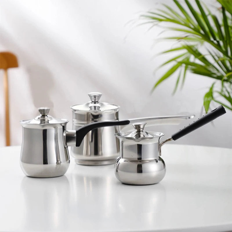 2023 for Amazon Hot Sale Stainless Steel Turkish Coffee Pot