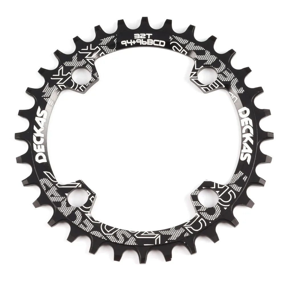 DECKAS 94+96BCD Chain Ring MTB Chain Ring 32T 34T 36T 38T Single Speed Round Oval Bike Crankset Tooth Plate Parts