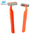 Disposable razor Three Blade Super Stainless Steel razor with Plastic Handle
