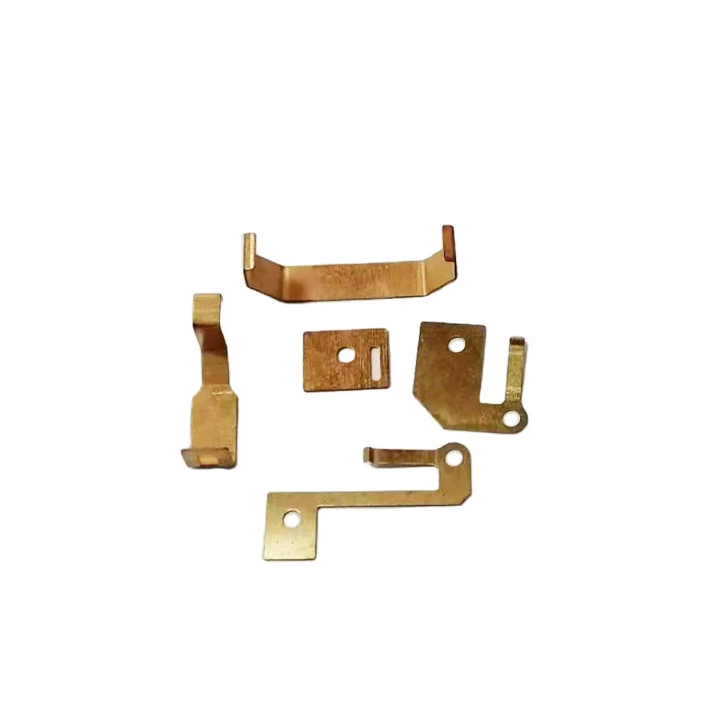 Custom OEM Beryllium Copper Spring Contact Oem Becu Beryllium Bronze Spring Clips