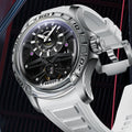 Hot Sell Refined Steel Watch Case Sapphire Watch Mirror Hollow Out Sport Automatic Mechanical Watch