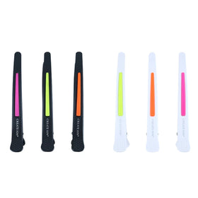 Professional Beauty Long Duckbill Clip Hairpin Positioning Non-trace Partition ABS Plastic 6 Colors Hair Tools Accessories