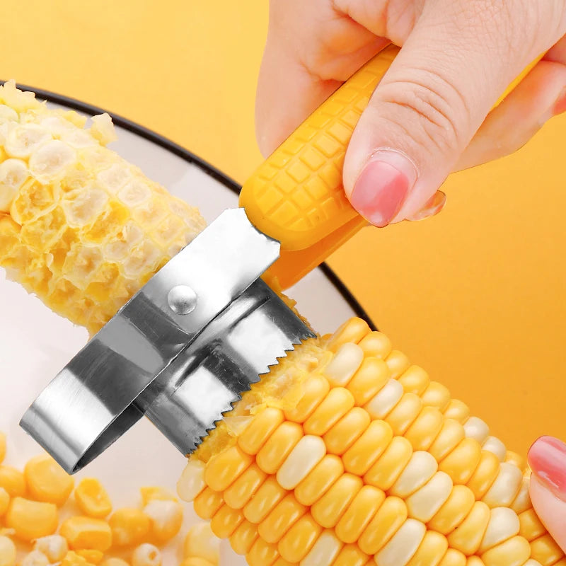 New Kitchen Gadgets Corn Peeler  Corn Thresher Sheller Stainless Steel Peeler Corn Stripper Kitchen Accessories