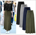 M-3XL  Spring and Summer New Half Skirt Women's High Waist Split Belt One Step Skirt Temperament Mid Length Wrapped Hip Skirt