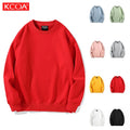 Winter Custom Chenille Embroidery Logo 430grams Oversized Men Sweatshirt