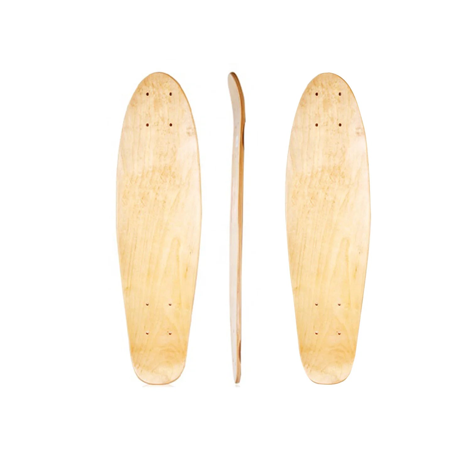 Wholesale Cheap Blank Skate Board 7 Ply Wood Maple Land Surfboard Deck Carbon Fiber Skateboard Decks