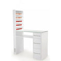 Modern Design Wood Beauty Salon Manicure Table with Durable Construction and Easy-Clean Feature for Salon and Workshop Use