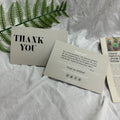 Wholesale Custom Personalized Thank You Card for Small Business Printing Merry Christmas Card With Envelope for Wedding Birthday