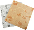 Low Price Wholesale Classic Style Food Grade White Brown Square Paper Baking Placemat Kitchen Accessories Custom Logo NEATAL