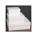 High White Paper Lid Base Packaging Boxes Scarf Candle Watch Jewelry Small Businesses Free Available Great Shipping Souvenir