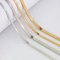 More New Style Herringbone Snake Bone Necklace Snake Chain for Christmas Present